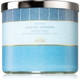 Bath &amp; Body Works Lakeside Morning lum&acirc;nare parfumată cu uleiuri esentiale 411 g