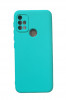 Husa silicon antisoc cu microfibra in interior Motorola Moto G30 Turcoaz, Alt model telefon Huawei, Turquoise