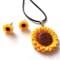 set cu floarea soarelui din rasina 47348