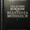 Gh. Buzdugan - Culegere de probleme din Rezistenta materialelor ( vol. I )