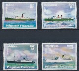 Polinezia Franceza 1978 - Vapoare, serie neuzata