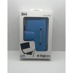Husa + Stylus BigBen pentru Nintendo 3DS - Azur - EAN: 34995502921z (e)