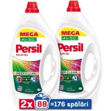 Pachet 2 x Detergent de rufe lichid Persil Deep Clean Color , 88 spalari, 3,96 L