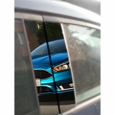 Sticker Auto Ford pentru Stalpi Usi , Design Logo Sport