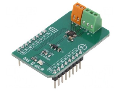 Convertor D/A SPI AD5624R 5VDC Placă Prototip foto