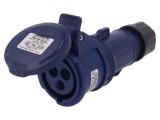 Conector Alimentare AC Trifazat Soclu Mamă 16A 380/415V