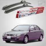 Cumpara ieftin Ștergătoare Kia Mentor II FX Sedan 2001-2004 | Set Față Flat &ndash; TeamCar&reg;