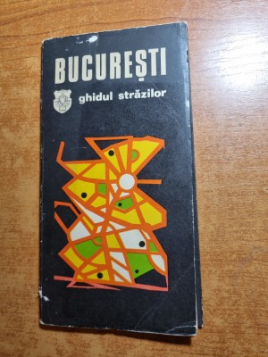 bucuresti - ghidul strazilor - din anul 1973 foto