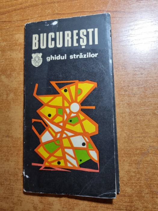 bucuresti - ghidul strazilor - din anul 1973