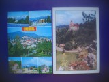 HOPCT LOT 4197 - 2 CARTI POSTALE-PREDEAL/CASTELUL BRAN-JUD BRASOV-CIRCULATE, Circulata, Printata