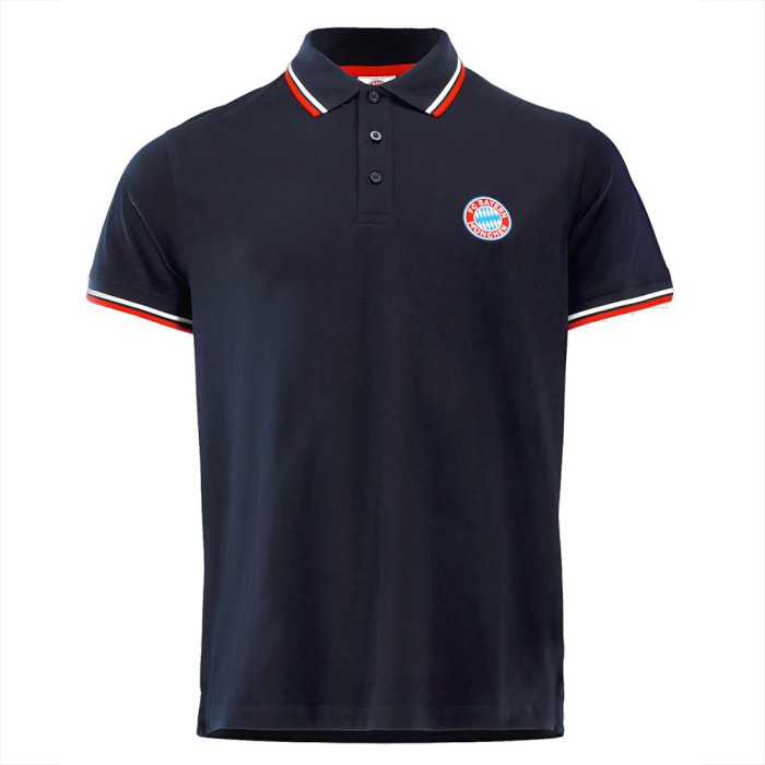 Bayern M&uuml;nchen tricou polo Essential navy - S