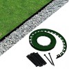 Separator Gazon Gradina Verde, 5cm x 10m + 20 Pini Montaj Inclusi, Bordura Delimitare Gazon, Flori, Arbuști, Alee