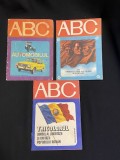 Set 3 reviste colecție &bdquo;ABC&rdquo; (Automobilul, 1933 Eroicele lupte, Tricolorul) - Ed. Ion Creangă