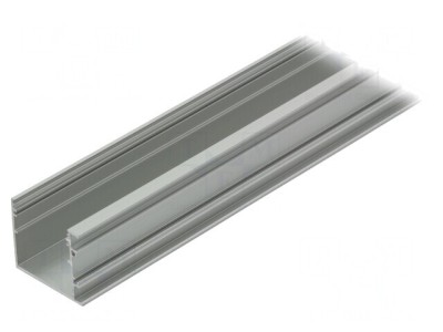 Profil Aluminiu Anodat pentru Module LED 1m VARIO30-03 foto