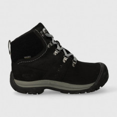 Keen pantofi Ciradia Mid WP femei, culoarea negru, izolat