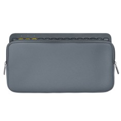 Husa pentru tastatura Logitech K380, Kwmobile, Gri, Neopren, 57916.22