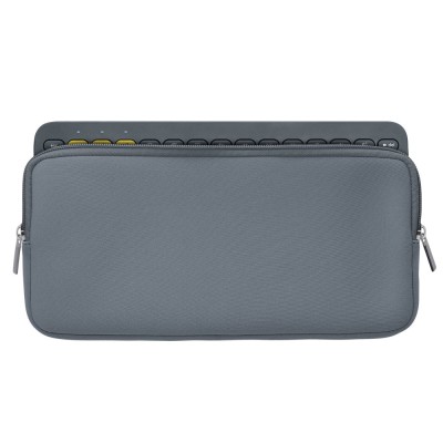 Husa pentru tastatura Logitech K380, Kwmobile, Gri, Neopren, 57916.22 foto
