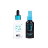 Set Machiaj, Primer si Spray Fixare, Kiss Beauty, Fit Me, Pentru Ten Normal, Mixt, Gras