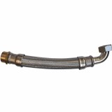 Furtun Blindat DN25 Inox cu Cot pentru Apă Potabilă