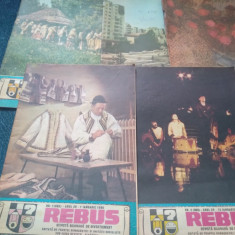 LOT 5 REVISTE REBUS 1985 1986