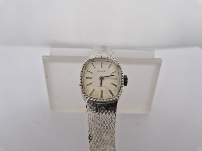 Ceas Formatic Quartz de Dame din Argint de 0,835
