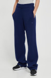 Cumpara ieftin Adidas Originals pantaloni de trening din bumbac culoarea albastru marin, neted