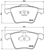 BREMBO P 86 018 PRIME LINE set placute frana,frana disc