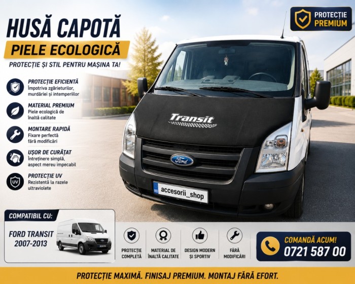 husa capota TRANSIT 2007-2013