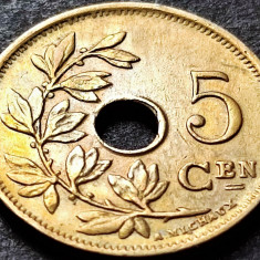 Moneda istorica 5 CENTIMES - BELGIA, anul 1922 *cod 3551 - BELGIE