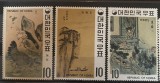 PC417 - Coreea de Sud 1970 Pictura, serie MNH, 3v, Nestampilat