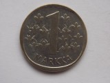 1 MARKKA 1964 FINLANDA-argint