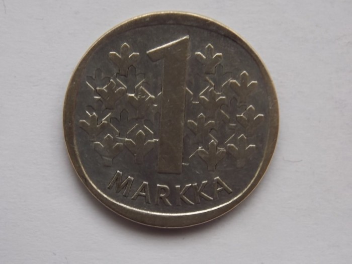 1 MARKKA 1964 FINLANDA-argint