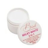 Gel unghii 3 in 1 B.nails 30g Milky White