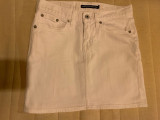 Cumpara ieftin Fusta jeans mini RALPH LAUREN, mas. 26 2+1 gratis, Bumbac