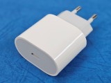 Incarcator retea 230V, 25W, 1x USB-C, PD, Alb, Oem