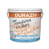 Vopsea Lavabila Duraziv Tempera Interior Cu Var, 15L / Palet 16 Bucati