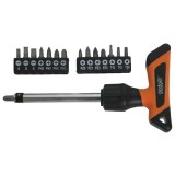 Gadget 225204 - Set capete de insurubare mixte 16 bucati surubelnita cu clichet