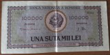 100000 lei 1947, Rom&acirc;nia