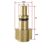 Furtun profesional desfundat tevi canalizare burlane toalete - Parkside - 20 m - Curatare