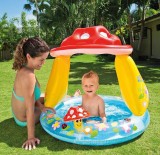 Piscina gonflabila pentru copii, design Ciuperca, 102x89cm