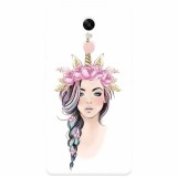 Husa silicon pentru Xiaomi Redmi Note 4, Unicorn Girl