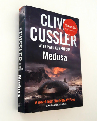 Clive Cussler Medusa editia in limba engleza foto