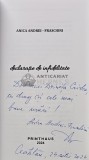 Declaratie de infidelitate (cu dedicatie) - 2024 - Anica Andrei-Fraschini (AR279)