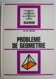 Probleme de geometrie - M. St. Botez - Carte