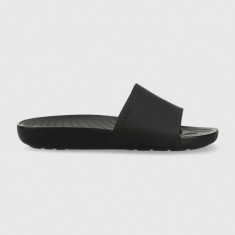 Crocs papuci Splash Slide femei, culoarea negru 208361