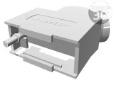Carcasă pentru conectori D-Sub 9pin și HD 15pin, TE Connectivity