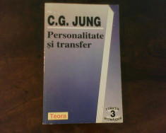 C. G. Jung Personalitate si transfer foto