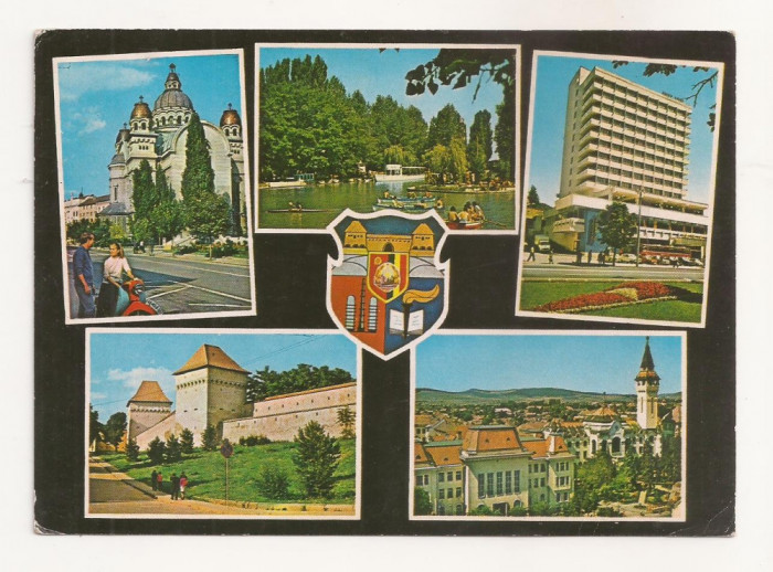 RF43 -Carte Postala- Tg. Mures, circulata 1977