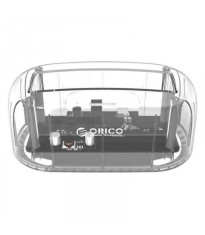 Rack HDD 2.5 3.5 inch USB 3.0 transparent cu docking station Orico