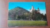 Carte postala, Bran Castelul Regal, perioada interbelica